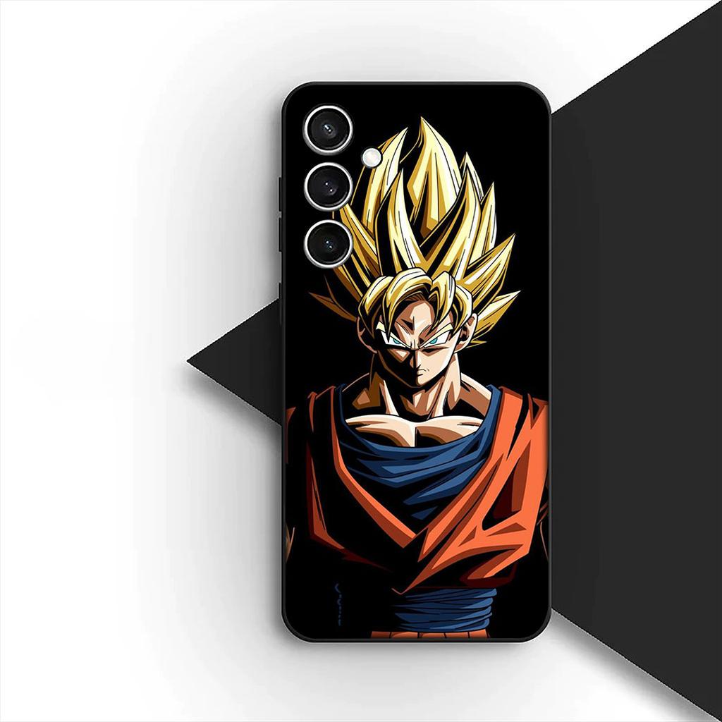 For Motorola Moto G86 G57 E14 E15 G14 G34 G67 G84 G24 A54 G15 Power E22 Phone Cover Soft Case Super Vegeta Dragons Gokus Balls Z
