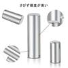 10-Piece Set of 304 Stainless Steel Dowel Pins, Knock Pins, Shelf Support Pins, Insert Type, Straight, for Shelf Supports, Silver (M3*40mm)