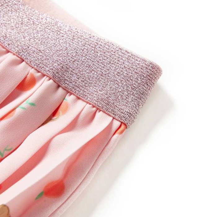 Jupe plissée enfants orange clair 92/104/116/128/140