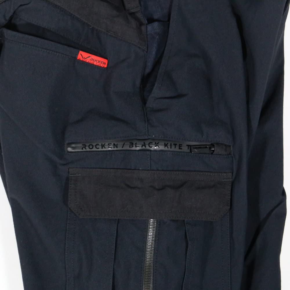 [CO-COS] RKN-6995 [ROCKEN BLACK KITE TOKYO] Jodhpur Cargo Pants, Black, Size S