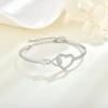 Women Bangles Hollow Love Bracelet Niche Fashion Bracelet Personality Temperament Jewelry Women