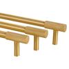 Modern Solid Brass Pull Handle Factory Furniture Door Hardware Decorative Cabinets for Kitchen & Bedroom Dresser Usage