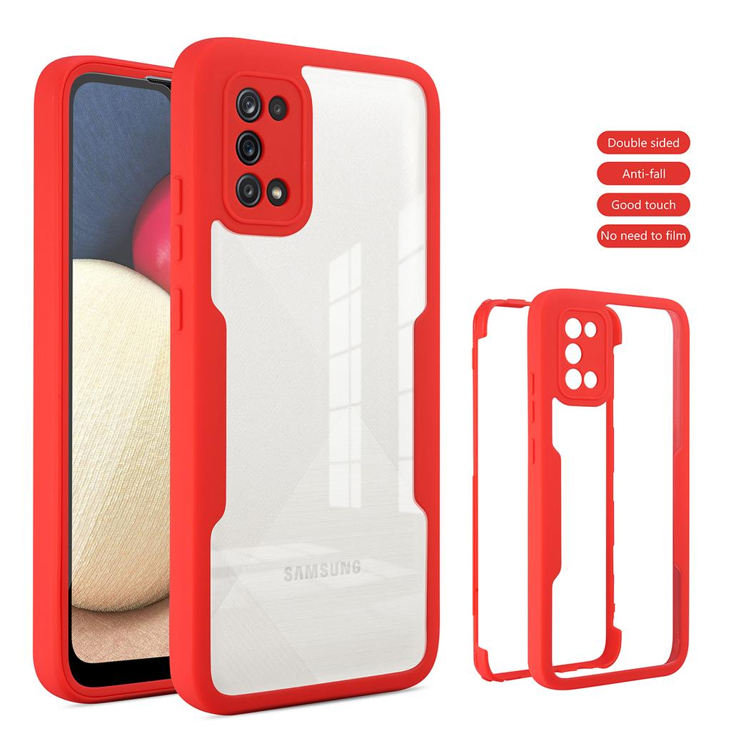 For Samsung A03S Case Galaxy A02S M02S A10S A20S Cover Full Body Protection Case Protective Double Sided Cover Funda Coque Capa