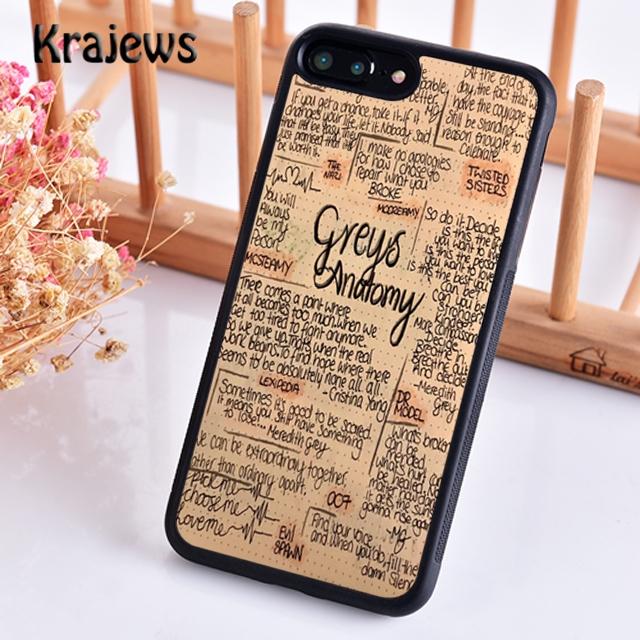 

Coque Capa GREYS ANATOMY Phone Case Cover For iPhone 17 Air 16 15 14 plus 11 12 13 pro max coque Shell Fundas iPhone 13