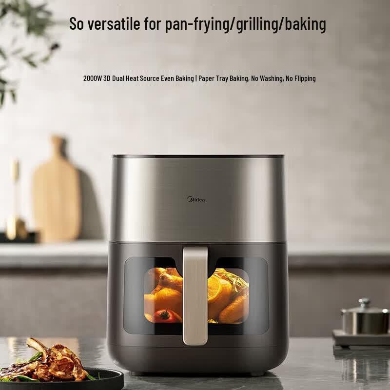 Midea MF-KZC6502 6.5L Smart Air Fryer Oven CN plug (adapter included)