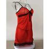 Women Sexy Sleepwear Nightdress Lace Silk Satin Night Dress Sleeveless V-neck Nightgown Nightwear