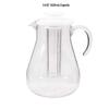 3-Quart Plastic Pitcher with Lid and Removable Ice Core Durable BPA Free Shatterproof Drinkware Indoor Outdoor Entertaining