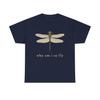 T-shirt Vintage da Donna con Libellula Estiva Streetwear Oversize Larga Casual Manica Corta Adatta a Tutte le Stagioni