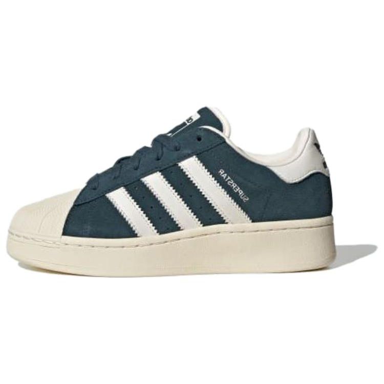 Adidas Superstar XLG Arctic Night Cream White Women Sneakers Blue Cloud-White IF8125 36
