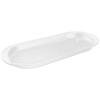 Rectangular Tray Storage Plate Reusable Plastic Kitchen Condiment Holder Spice Organizer For Cabinet Seasoning Bottle Rack