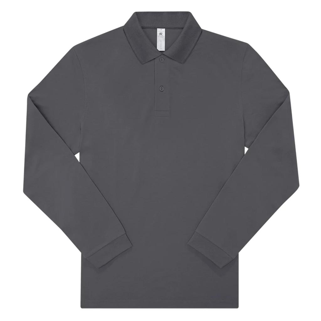 B&C Unisex Adult My Polo 210 Long-Sleeved Shirt