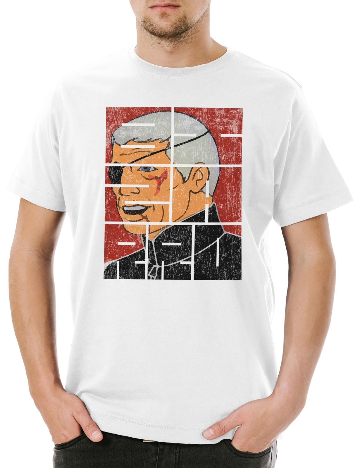 Bizarro Herren T-Shirt Steel Lab 2021 Comic Cartoon Trash Captain Hazel TV M