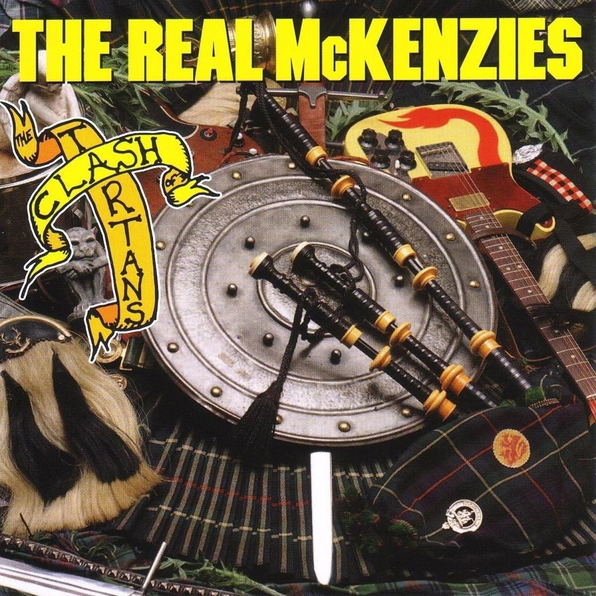 

CD REAL MCKENZIES Clash Of The Tartans SD018 Sudden Death 1998 Japan Rock Used