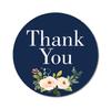 Darling Souvenir Round 1.6 Inches Peony Floral Baby Pink Thank You Stickers Wedding Gift-45