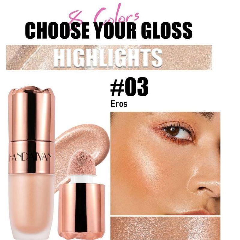 HANDAIYAN - Rose Glow Liquid Contour / Highlighter - 5 Colors