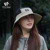 New bucket hat color matching sun protection hat men and women summer hiking camping quick drying mountaineering hat couple leisure basin hat