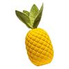 Natural Rubber Pineapples Dog Toy Dental Cleaning Toy Breath Freshening Chew Toy for Various Size