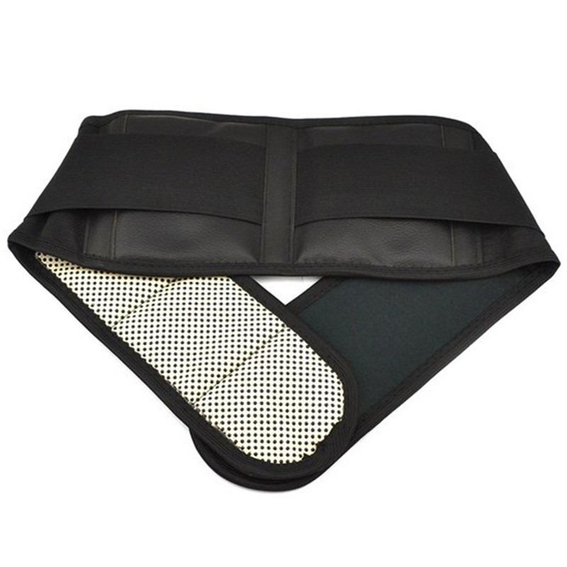 Back Waist Support Belt Adjustable Tourmaline Self-heating Magnetic Braces Massage Belt Hygienic