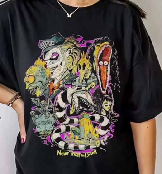 

Beetlejuice Shirt Halloween Shirt Unisex T-Shirt XL
