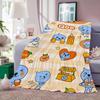 Cartoon Niedlich Q-Qoo-O Decke Weich und Hautfreundlich Für Couch Bett Nickerchen Tagesdecke Alle Jahreszeiten Bettdecke