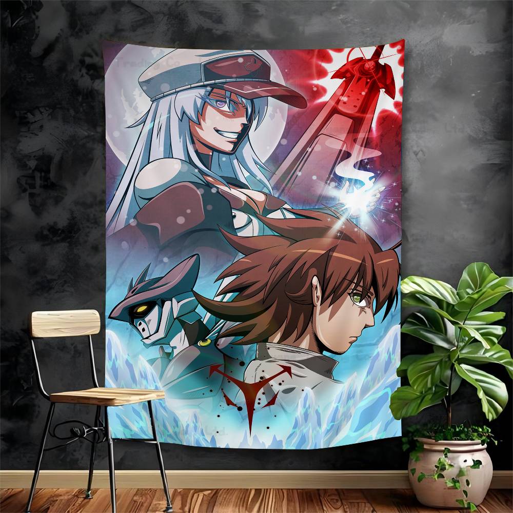 

Akame Ga KILL Cartoon Anime Tapestry Hippie Flower Wall Carpets Dorm Decor Cheap Hippie Wall Hanging 74x94cm(29x37in)