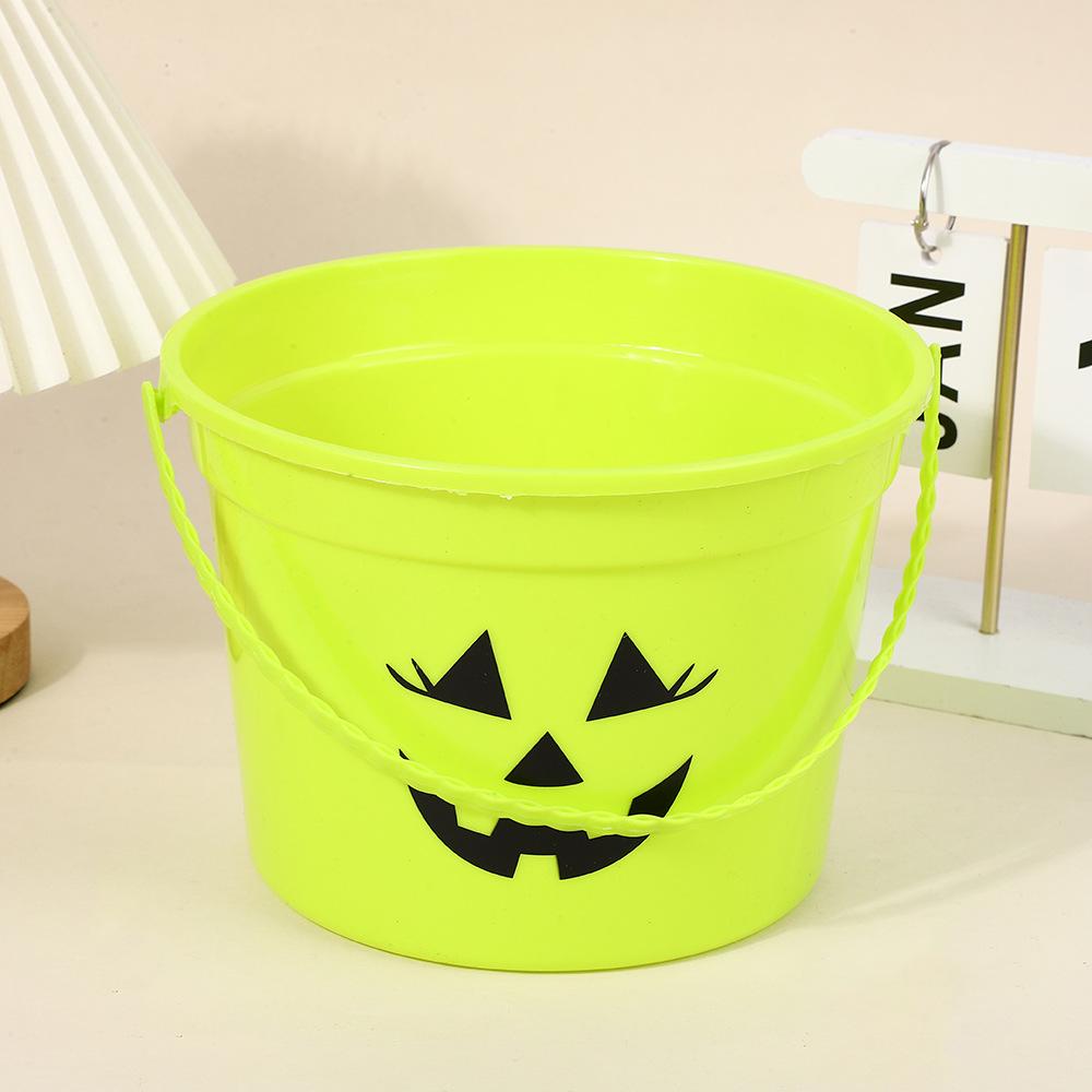 Pumpkin Bucket Trick or Treat Bucket Party Supply Halloween Candy Container Halloween Bucket