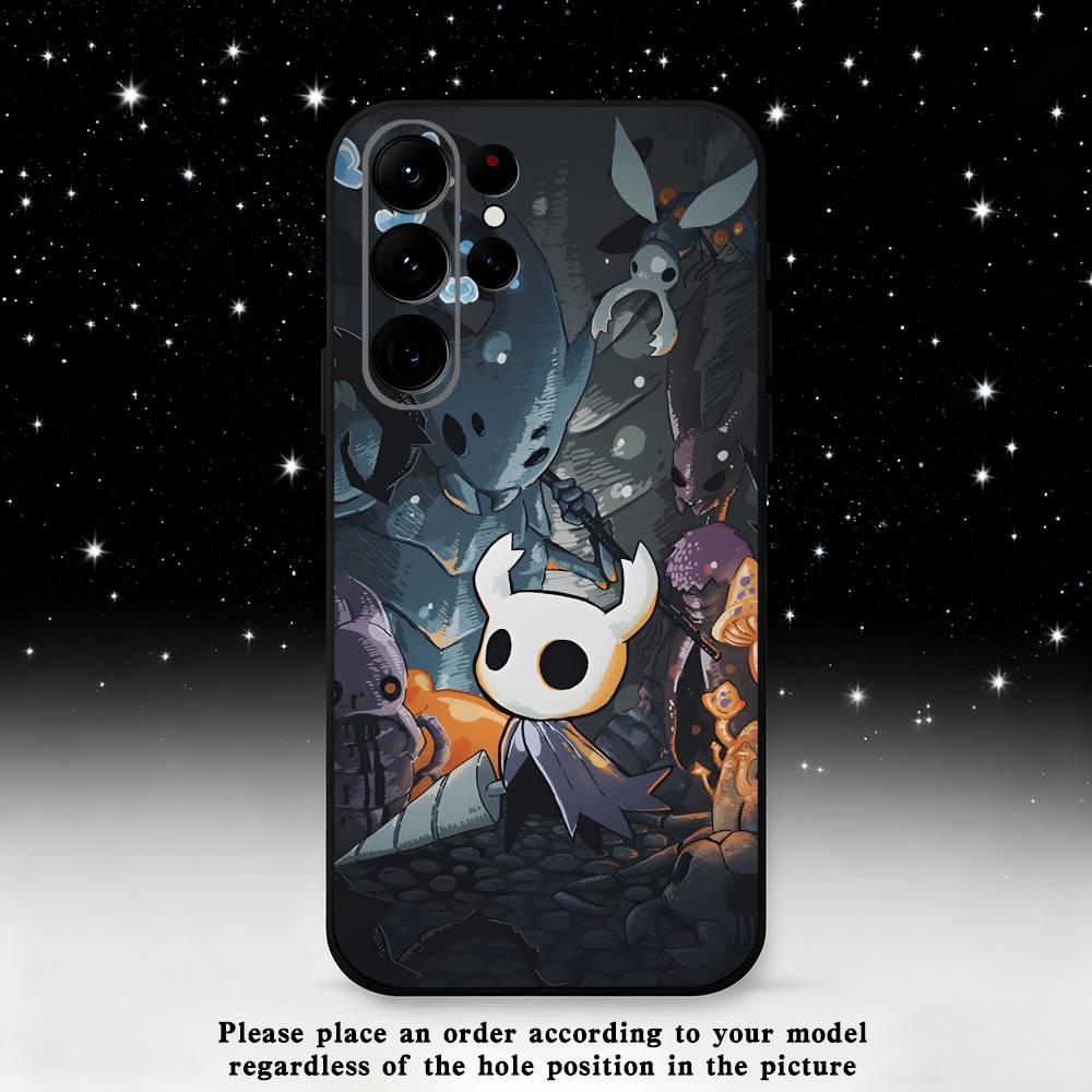 

Чохол для телефону H-Hollow K-Knight для Samsung S 25,24,23,22,30,21,10,9,Ultra,Plus,Lite,FE,4,5 G Чорний м який чохол Samsung S30plus5G
