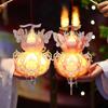 Handmade New Year Gourd Flower Lantern - Children’s Ancient Style Palace Lantern for Lantern Festival