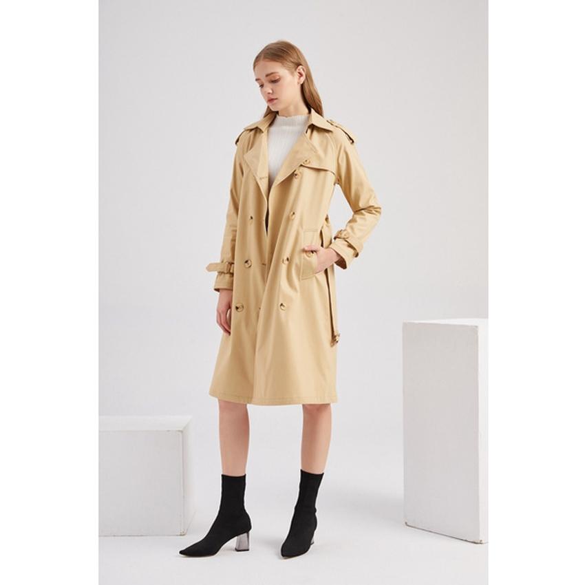 lightweight long trench coat