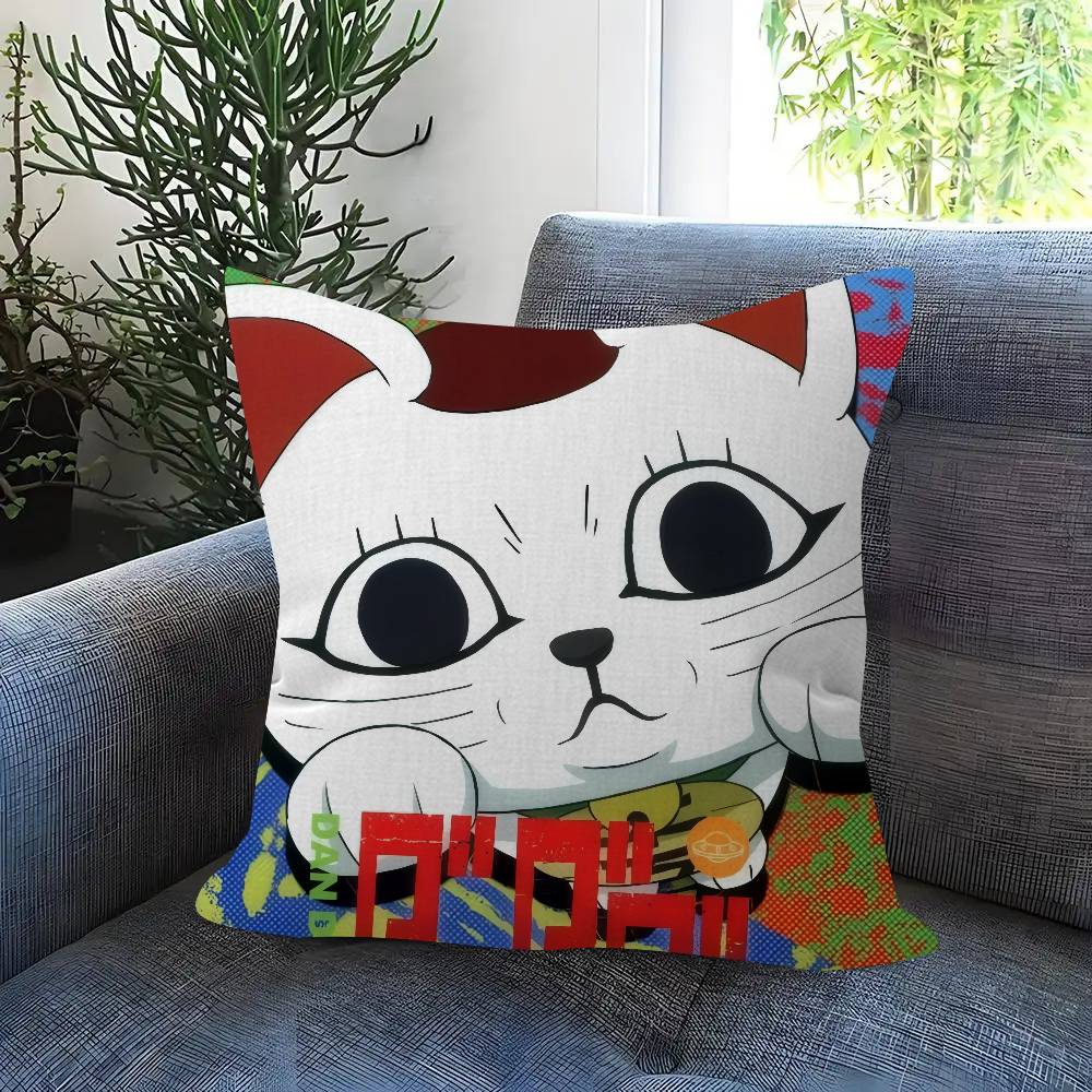 Anime T-Turbo Granny Cat Pillow Cushion Cover Pillowcase Living Room Sofa Home Decor
