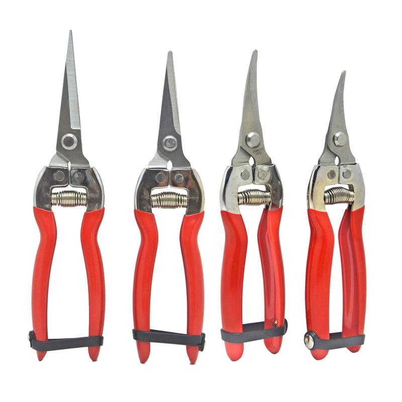 Pruning Shear Branch Scissors Stainless Steel Non-Slip Handle Sharp Garden Fruit Tree Pruning Very Sharp Garden Tools