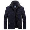 Outwear Winterjacke Männer verdicken warme Wolle Futter männlichen Mantel Windjacke Männer Militärjacke