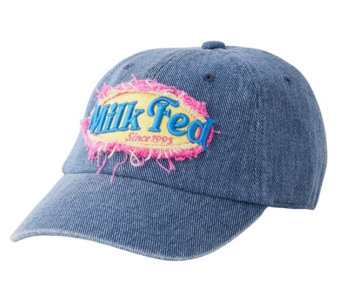 

[Milkfed] КЕПКА С ЛОГОТИПОМ С БАХРОМОЙ для женщин, ТЕМНО-СИНИЙ