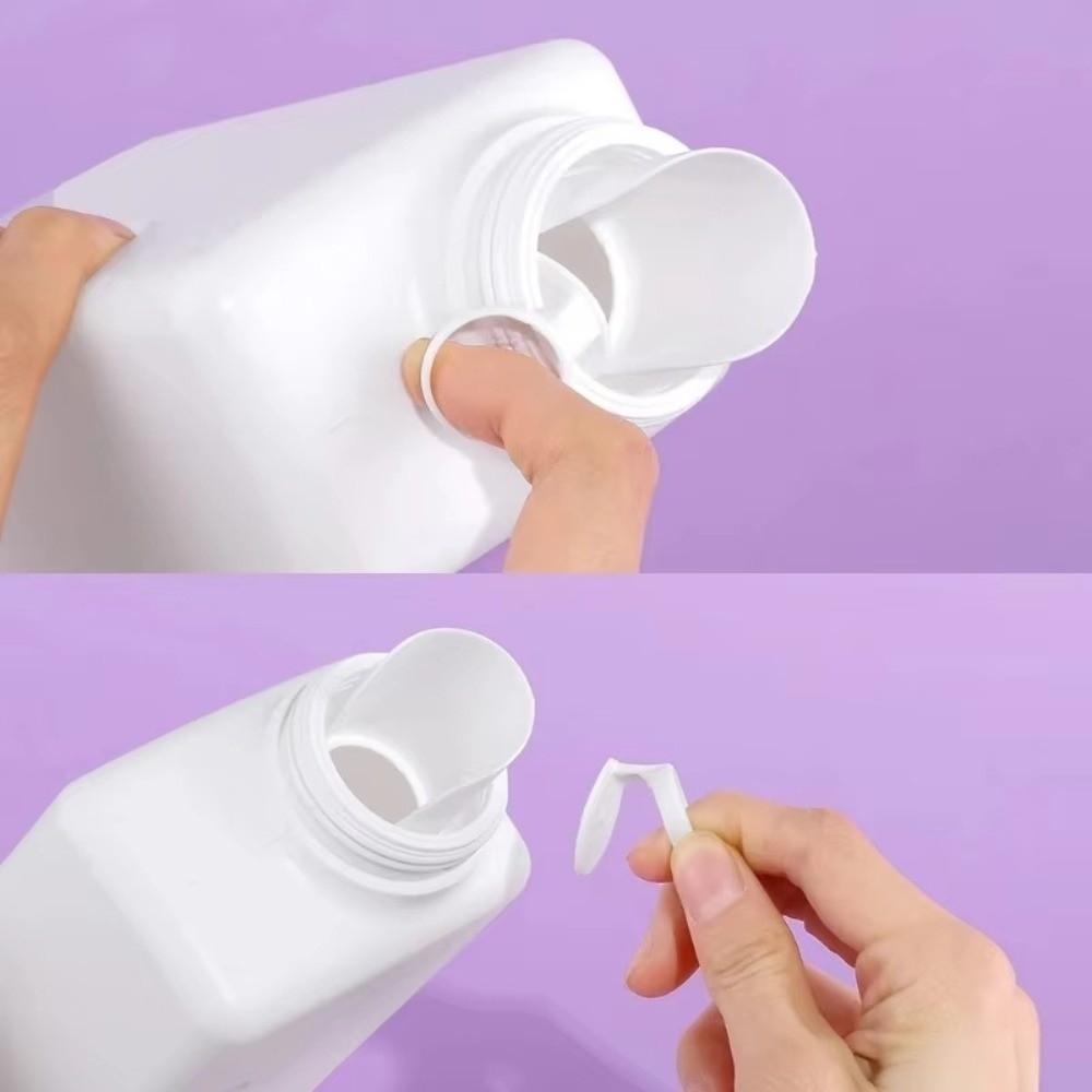 Weißer Spenderbehälter 250/600/1000ml Verpackungsflasche Für Wasser Seifen Spülmittel Flüssigkeit