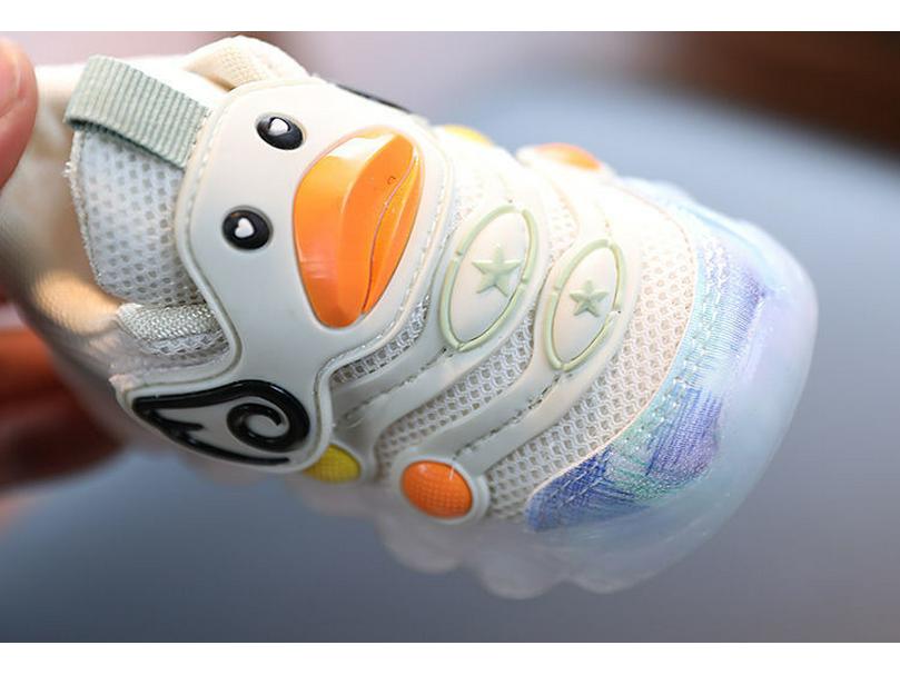 2025 Luminous Cartoon Sneakers: Soft Sole LED Light Up Shoes for Toddlers and Kids