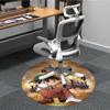 1PC Detective Conan Office Round Area Rug Suitable For Office, Under Office Chairs Bedroom Living Room Home Decor, Available in Various SizesT101