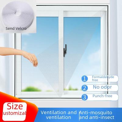 Plasa autoadeziva Velcro pentru protectie si ventilatie impotriva tantarilor