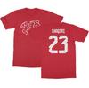 Shaqiri 23 Jersey Style - Switzerland Soccer Cup Fan Unisex T-Shirt