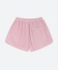 MOONSUN M.C Unisex, Logo Terry Shorts / Pink