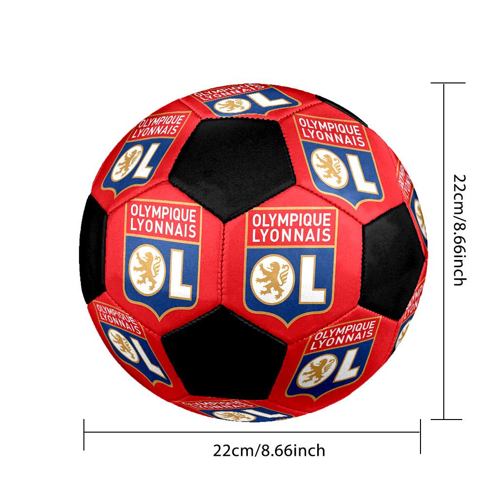 1 Stück OL Größe 5 Fußball PrahaHallenfußball Ball Bunt Alle Altersgruppen Maschinengenäht PVC Wettkampfbereit Langlebig Hoher Rückprall