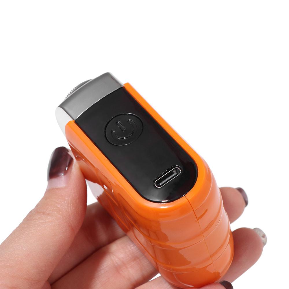 Type-C Charging Smart Shaver Waterproof Design Portable Rotary Razor  Travel Use