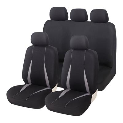 Car Seat Cover Full Set Seat Cover Embroidery Car Seat Covers Fit Most Cars Covers with Tire Track Detail Styling Car Seat Protector