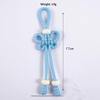 Diy Bag Charm Handmade Butterfly Braided Rope Keychain  Bag Pendant Jewelry Diy Colorful Handbag Hanging Dec Key Holder