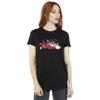 Disney Womens/Ladies Big Hero 6 Baymax Hiro Bridge Cotton Boyfriend T-Shirt