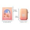 Earphone Shape Double Tube Air Matter Lip Gloss Long Lasting Waterproof Cosmetic 2.6gx2