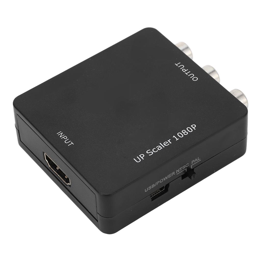 HD To AV Converter HD Multimedia Interface To AV Video Converter Splitter 1080P High Definition RCA Composite Adapter