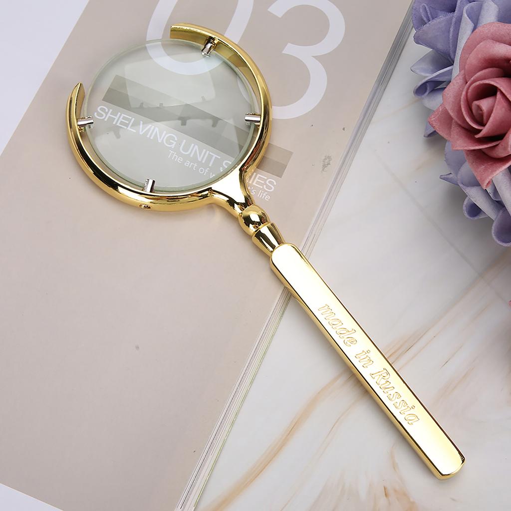 8-fache Lupe, tragbare Vergrößerungslupe, Handlupe, Leseschmuck für Senioren