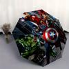 Disney Avengers, Super-héros, Bandes dessinées Parapluie de Haute Qualité, Design Pliant à Huit Nervures, Ouverture et Fermeture Automatiques, Petit, Élégant et Prati