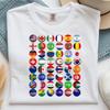 World Cup T-and Kids Tshirt | International Country Flag Grid Graphic Tee