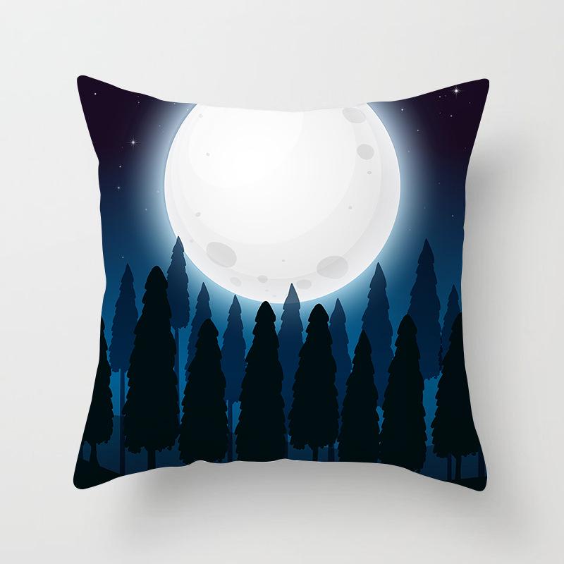 Pillow Covers Halloween Day Home Sofa Cushion Covers Office Supplies